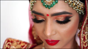 Full Wedding Makeup with #KitsBridal Lashes